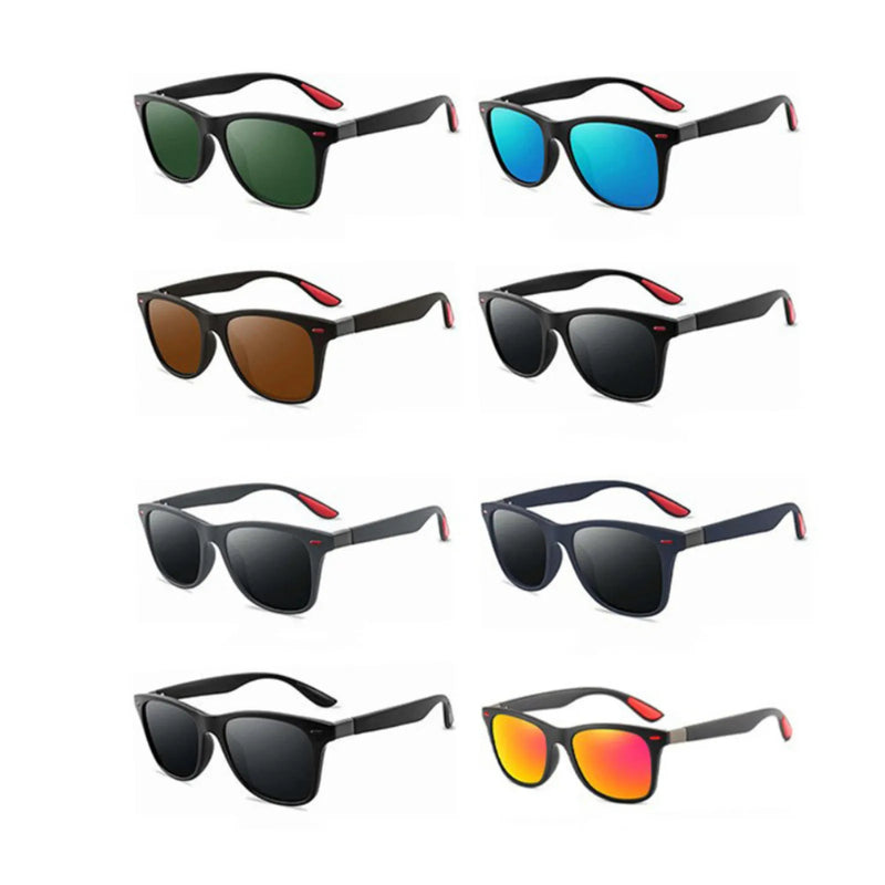 Moda clássico polarizado óculos de sol, masculino, feminino, quadrado óculos de sol anti-reflexo óculos de sol uv400, Designer Moderno, confortável para esporte, Lazer, para o seu dia a dia perfeito.