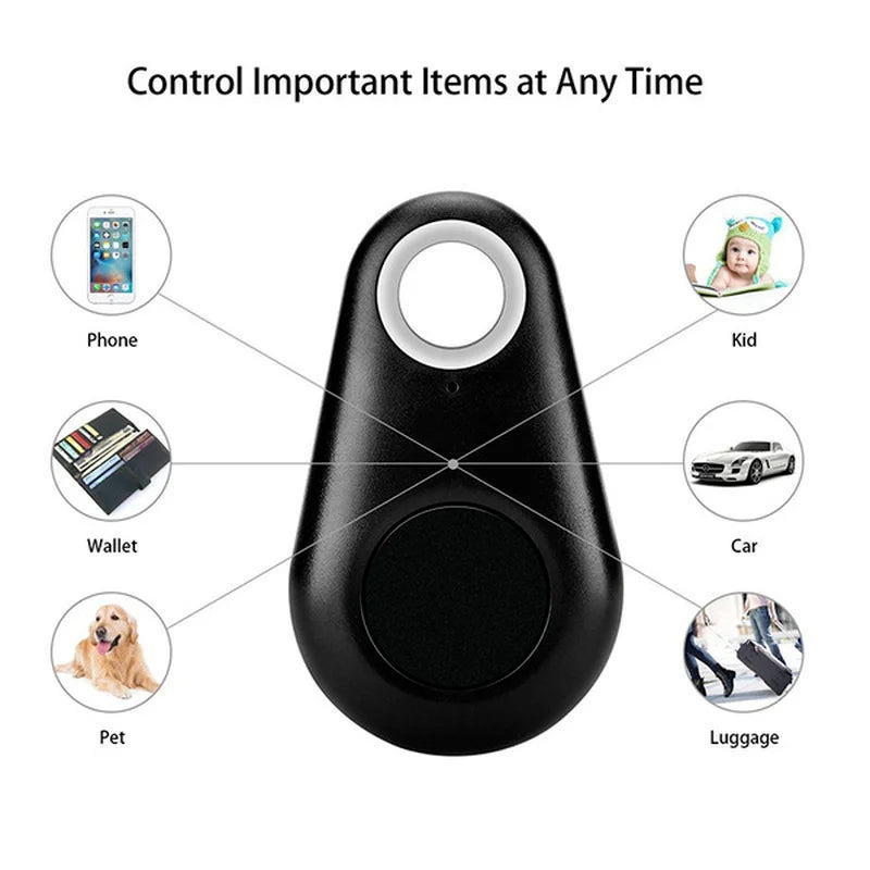 Mini GPS Tracker Anti Lost Car Tracker Alarm GPS Locator Wireless Positioning Wallet Pet Key Wireless 4.0 Long Life Battery