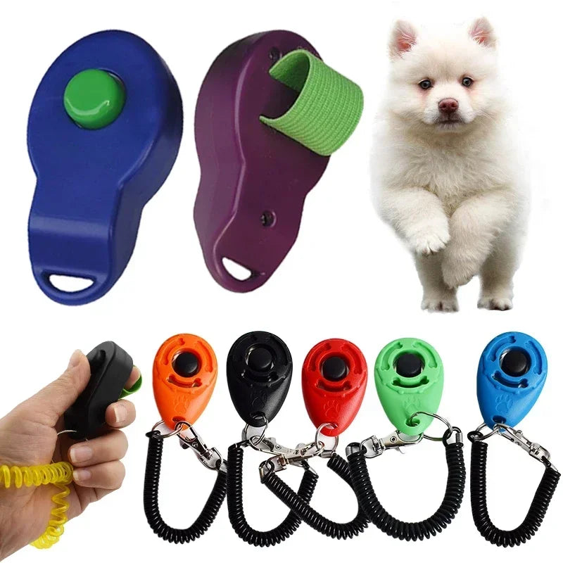 Clique em som clicker, suprimentos para cães, suprimentos de treinamento para animais de estimação, treinamento som clicker, guia de som treinamento para cães.